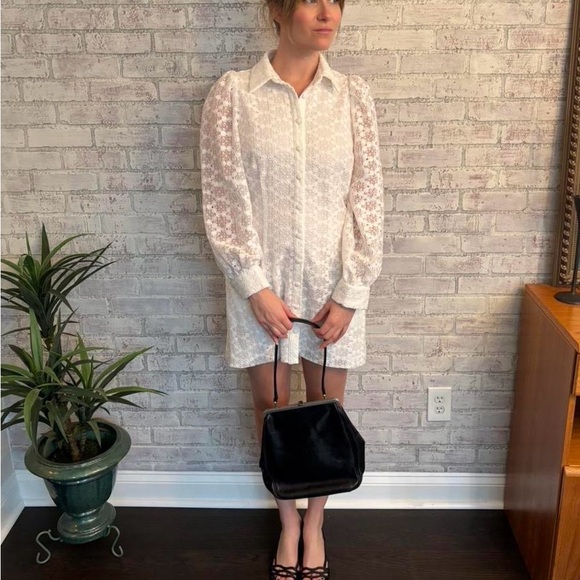 Vintage Hobo International Black Leather Handbag - Picture 6 of 6